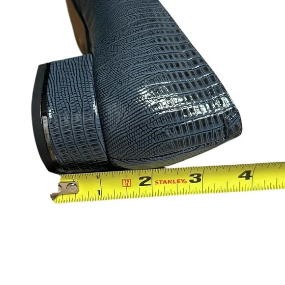 J.Renee BAMBALINA  ,women shoes ,animal print, blue,black,1” heel,NIB,career - Picture 12 of 14